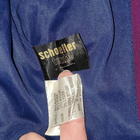 Obermeyer Vintage Purple & Pink Ski Snowboarding Layered Coat Size Small 6 - Picture 5 of 8